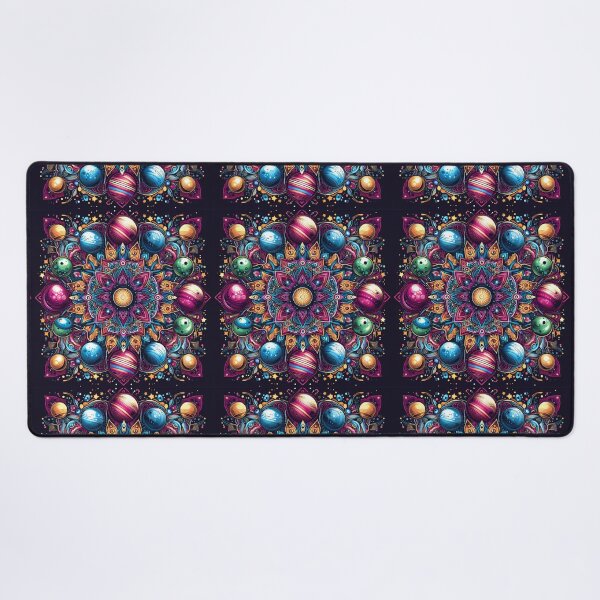 Item preview, Jade, Sapphire and Gold Mandala Pattern designed and sold by MargaretFasDes.