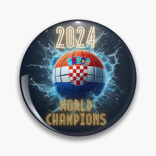 Item preview, Waterpolo World Champions 2024 Croatia designed and sold by waterpoloworld.