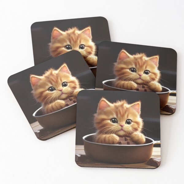 Item preview, chocolate cat designed and sold by Magicpencil7.
