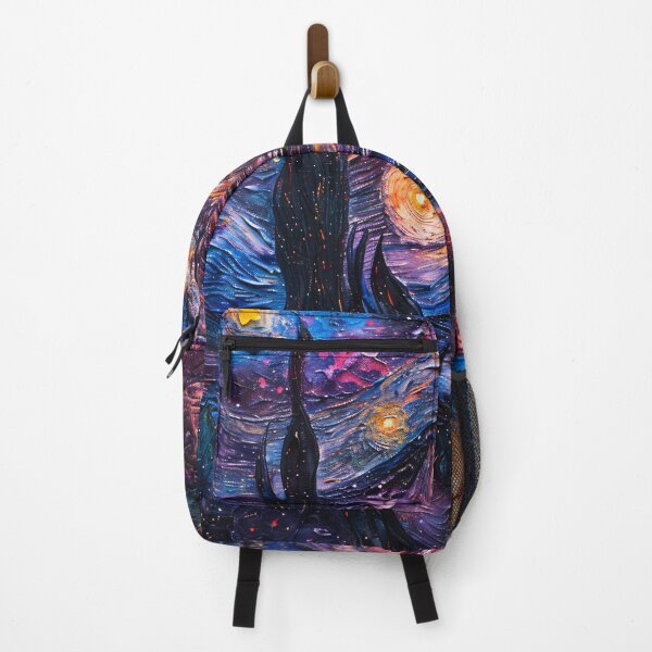Item preview, Starry Nightmare - Cosmic Dreamscape Artwork designed and sold by Sir Meow Meow.