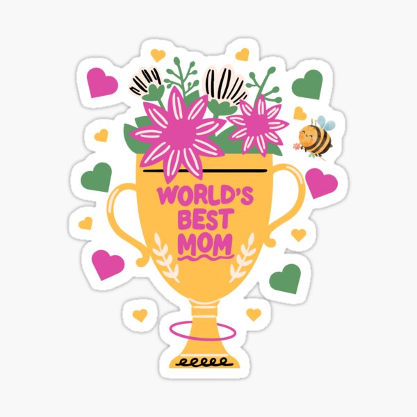 Item preview, Worlds Best Mom designed and sold by BlesstB.