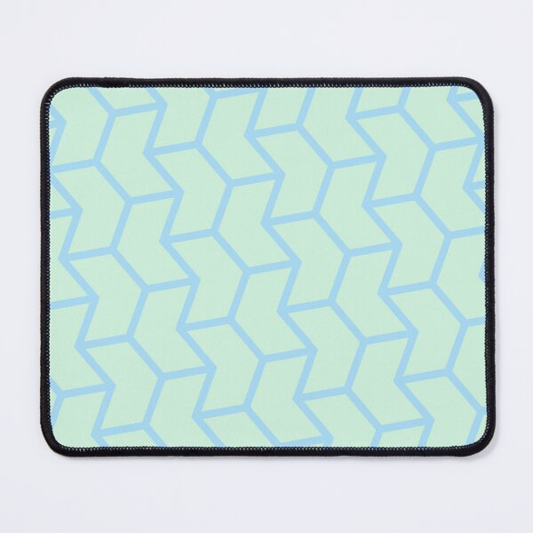 Item preview, Teal & Blue Chevron Connected Alternating Arrow NeverEnding Textile designed and sold by Alchemy-A-La-G.