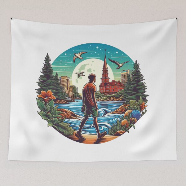 Item preview,  Combining the wonders of nature with human ingenuity, designed and sold by PaintMeWorld.