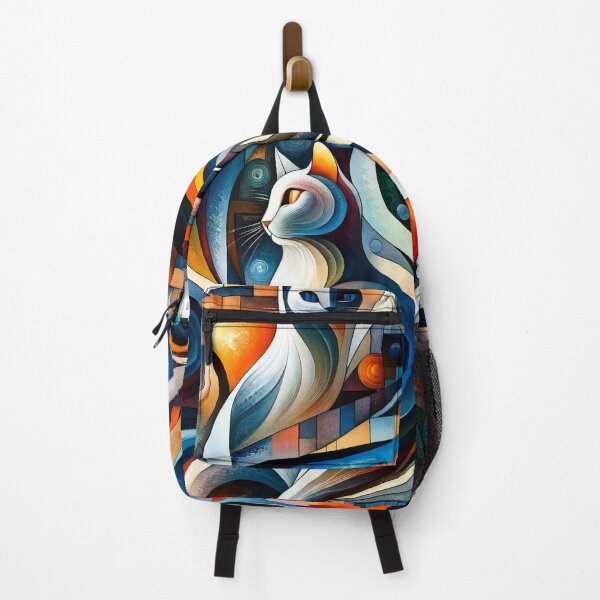 Item preview, Ethereal Whiskers Capturing the Spirit of Feline Mystique designed and sold by ArtComixHaven.