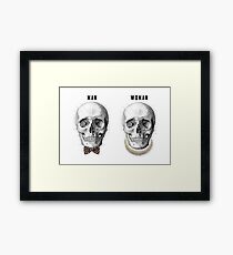 Man and Woman Framed Print