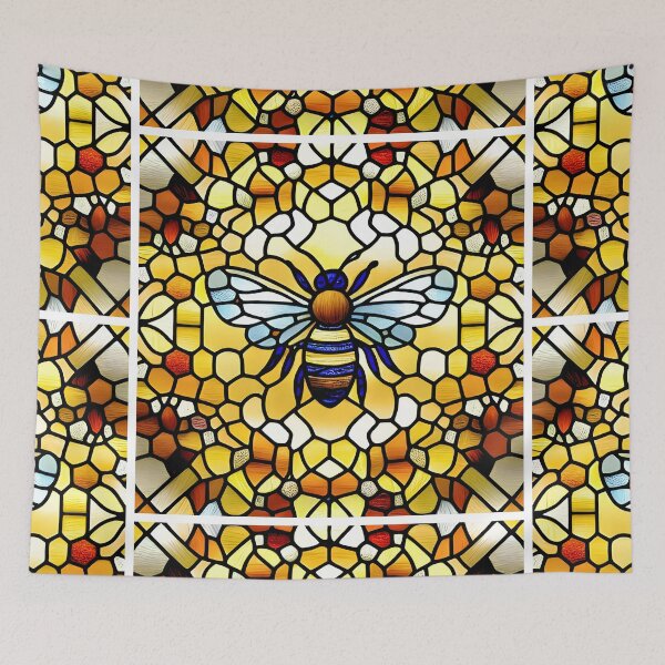 Item preview, Stained Glass Honey Bee designed and sold by RachelRebel.