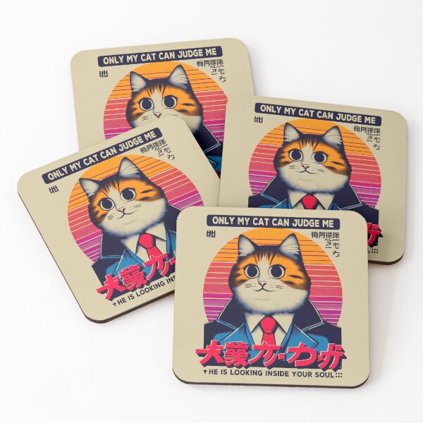 Item preview, Only my cat can judge me designed and sold by RafaelLima7.