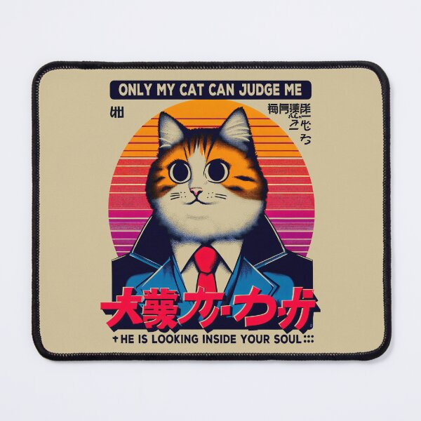 Item preview, Only my cat can judge me designed and sold by RafaelLima7.