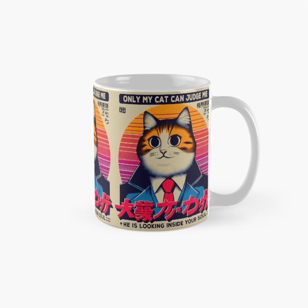 Item preview, Only my cat can judge me designed and sold by RafaelLima7.