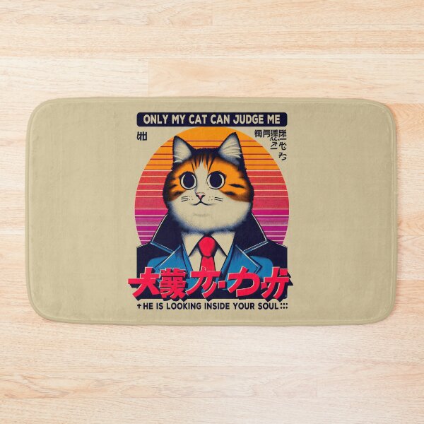 Item preview, Only my cat can judge me designed and sold by RafaelLima7.