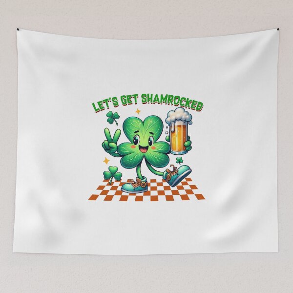 Item preview,  St Patrick's Day Let's Get Shamrocked designed and sold by UMakusia.