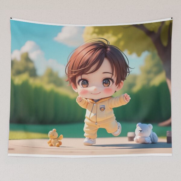 Item preview, Playing at the backyard designed and sold by tomcoiso.