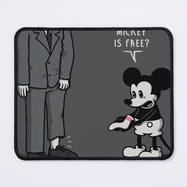 Item preview, Mickey Is Free! designed and sold by Raffiti.