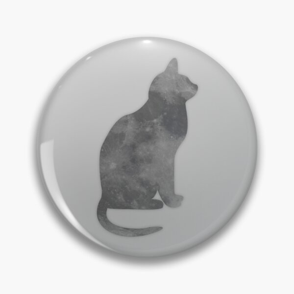 Item preview, Dark Moon Cat Silhouette designed and sold by wonderxwander.