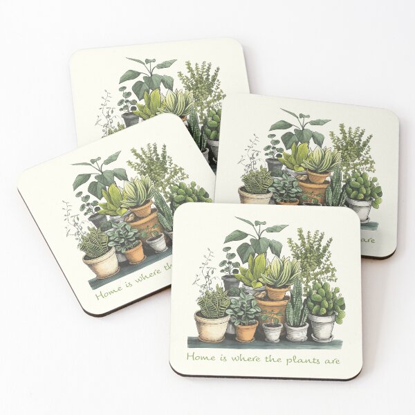 Item preview, Home Is Where the Plants Are designed and sold by plantlady-shop.