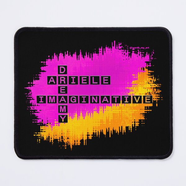 Artikelvorschau, Ariele, verträumt und fantasievoll, Kreuzworträtsel entworfen und verkauft von words-my-art.