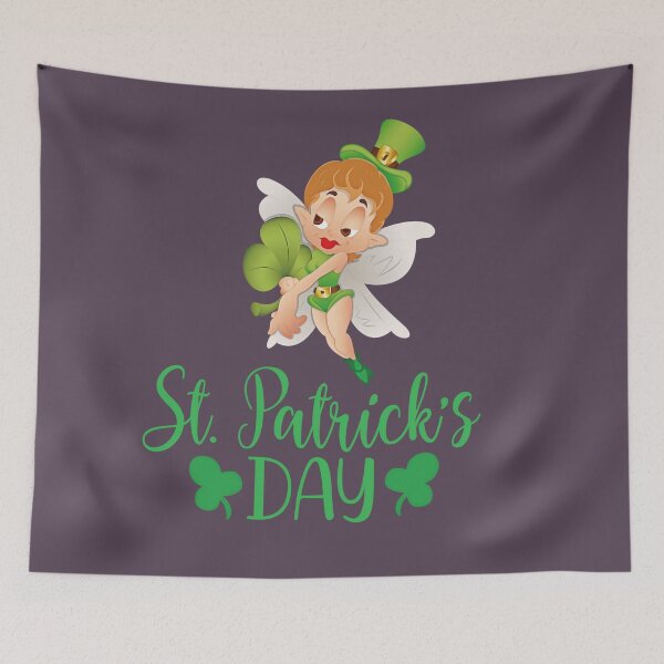 Item preview, St. Patrick's Day cute St. Patrick's Day girl designed and sold by JaroDesign2023.