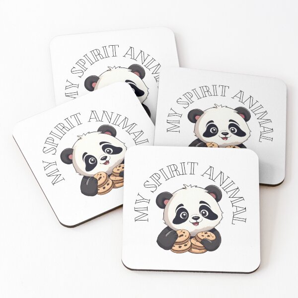 Item preview, My Spirit Animal Panda, panda spirit, for panda lovers,food lovers, cookie lovers designed and sold by AnettPr.
