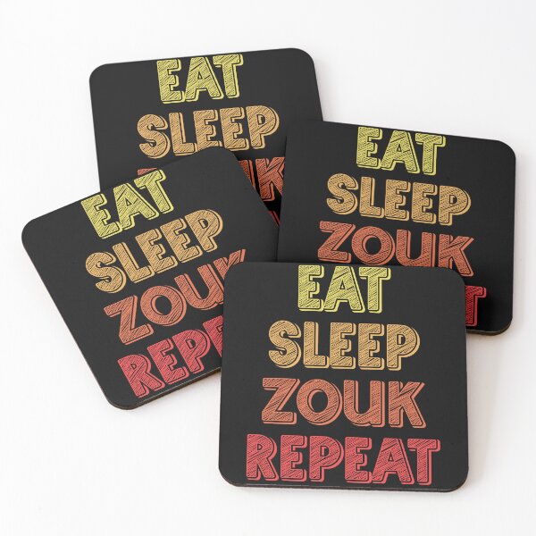 Item preview, Eat sleep zouk repeat designed and sold by Szkicerka.