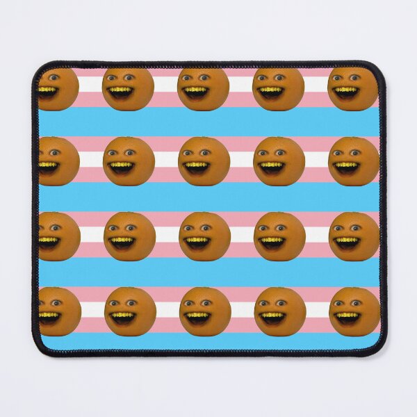 Item preview, annoying orange trans flag designed and sold by ladyplankuff.