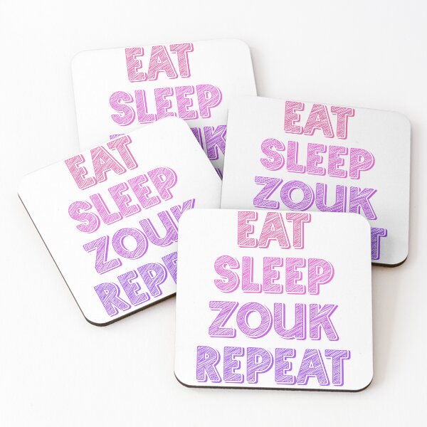 Item preview, Eat sleep zouk repeat designed and sold by Szkicerka.