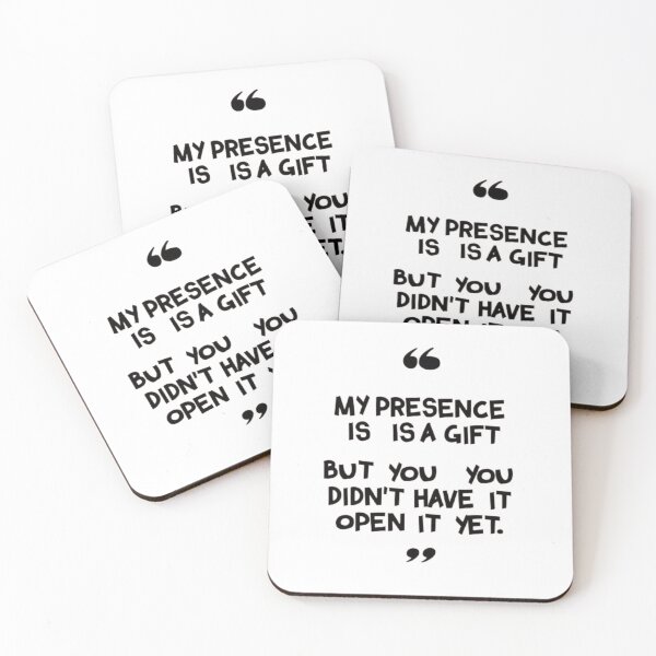 Item preview, Presence is a Gift designed and sold by ArtDesign-Nator.