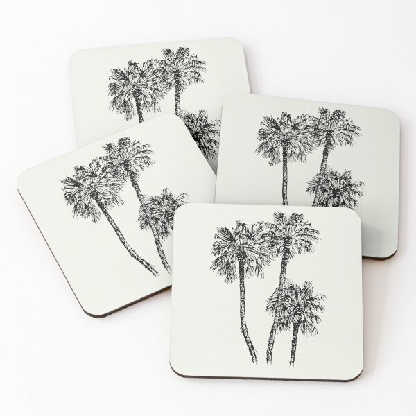 Item preview, Palm Trees Botanical Art (Washingtonia Robusta) designed and sold by Math Merch Design.