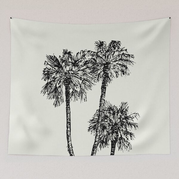 Item preview, Palm Trees Botanical Art (Washingtonia Robusta) designed and sold by Chrothon.
