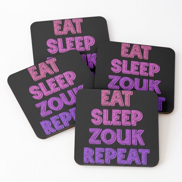 Item preview, Eat sleep zouk repeat designed and sold by Szkicerka.