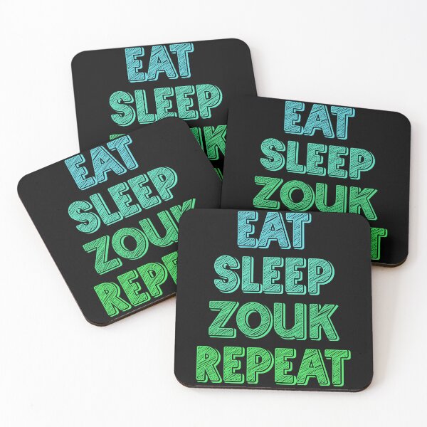 Item preview, Eat sleep zouk repeat designed and sold by Szkicerka.