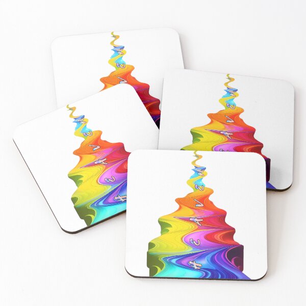 Item preview, Heaven Highway, All Aboard Rainbow Epress, Vivid Abstract designed and sold by Rhonda  Brown.