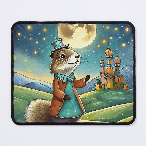 Item preview, Merry Marmot Moonlit Masquerade designed and sold by omerfdln34.