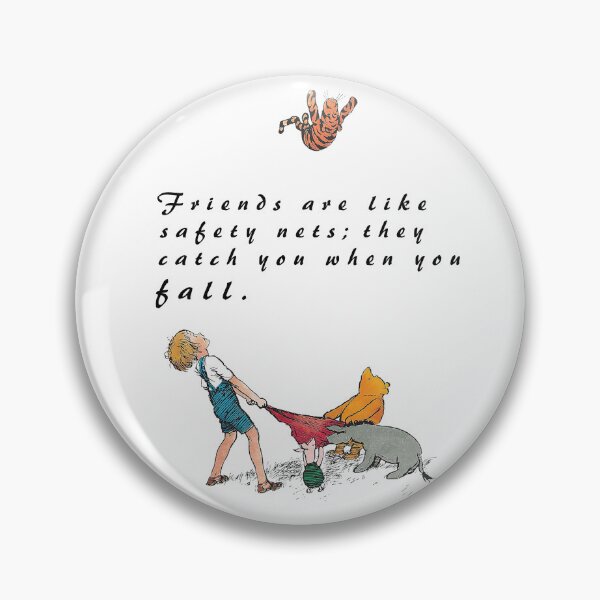 Item preview, Winnie The Pooh Friends Quote designed and sold by Kai Wen Designs.