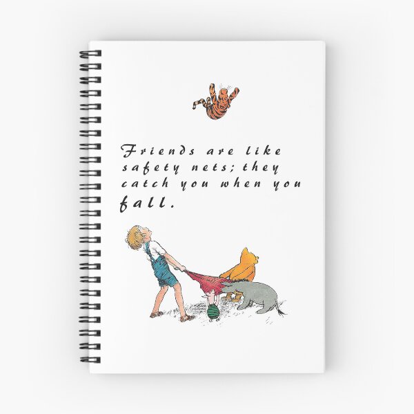 Item preview, Winnie The Pooh Friends Quote designed and sold by Kai Wen Designs.