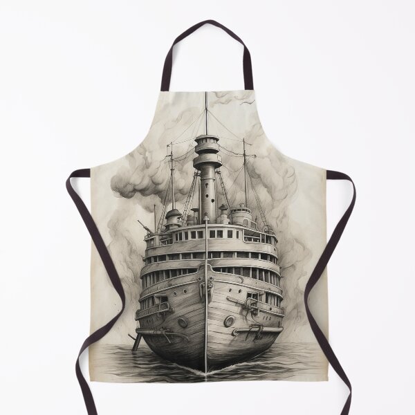 Item preview, Sail into History: Captivating Steamship Designs designed and sold by AdesignTEE.