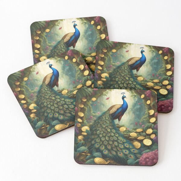 Item preview, Copy of Copy of NFT's Peacock, Crypto Jungle, Millionaire Lifestyle, Golden Octopus, Ruby designed and sold by Sugar Wisdom .