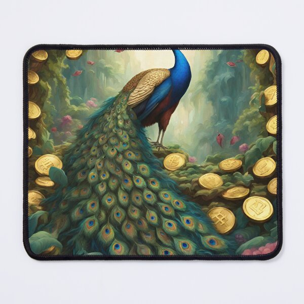 Item preview, Copy of Copy of NFT's Peacock, Crypto Jungle, Millionaire Lifestyle, Golden Octopus, Ruby designed and sold by Sugar Wisdom .