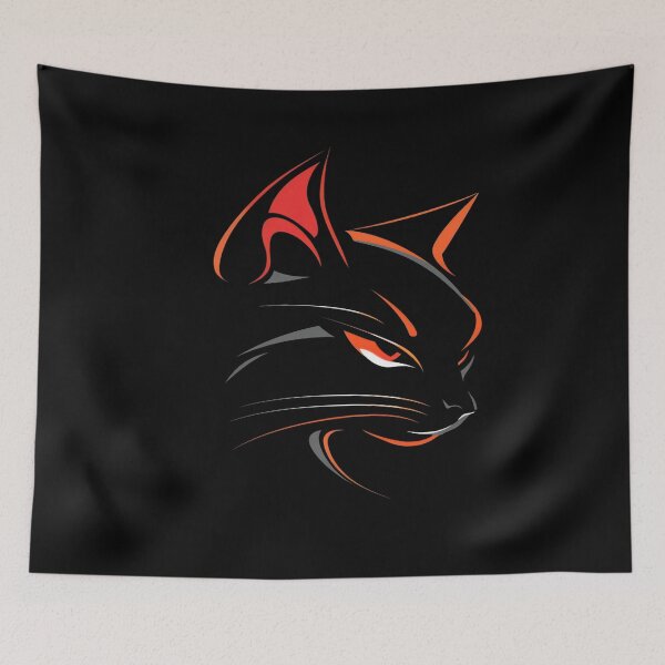 Item preview, Black Cat Logo 3 designed and sold by TomVtX.