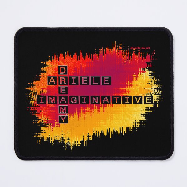 Artikelvorschau, Ariele, verträumt und fantasievoll, Kreuzworträtsel entworfen und verkauft von words-my-art.