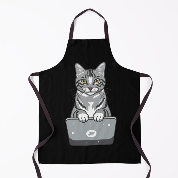 Item preview, American Shorthair with laptop designed and sold by Blemenowo.