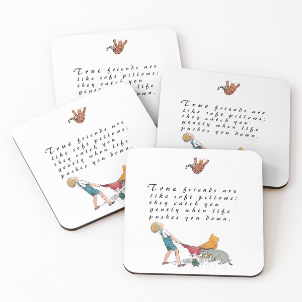 Item preview, Winnie The Pooh Friends Quote designed and sold by Kai Wen Designs.