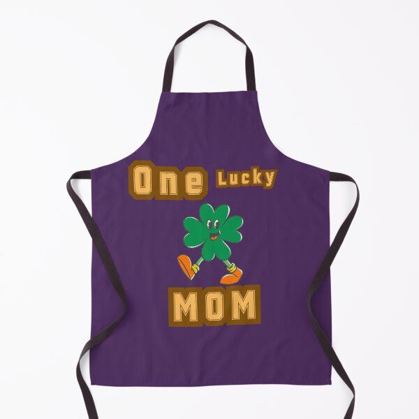 Item preview, One Lucky Mom,St Patricks Day designed and sold by winzostyle ⭐⭐⭐⭐⭐.