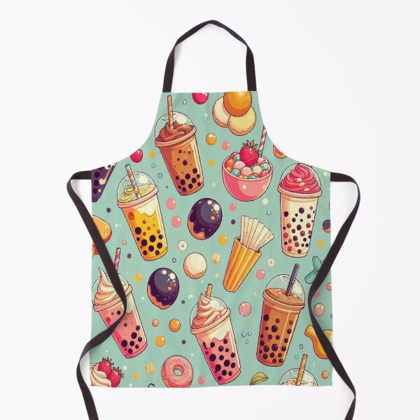 Item preview, Bubble Tea Pattern designed and sold by asbno19.