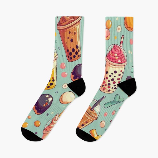 Item preview, Bubble Tea Pattern designed and sold by asbno19.