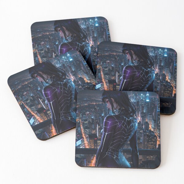 Item preview, Spider Girl in Black Outfit designed and sold by ShiroStore.