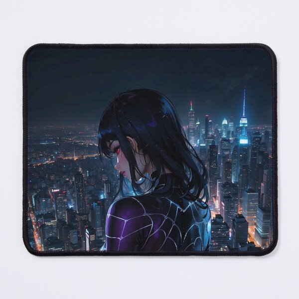 Item preview, Spider Girl in Black Outfit designed and sold by ShiroStore.