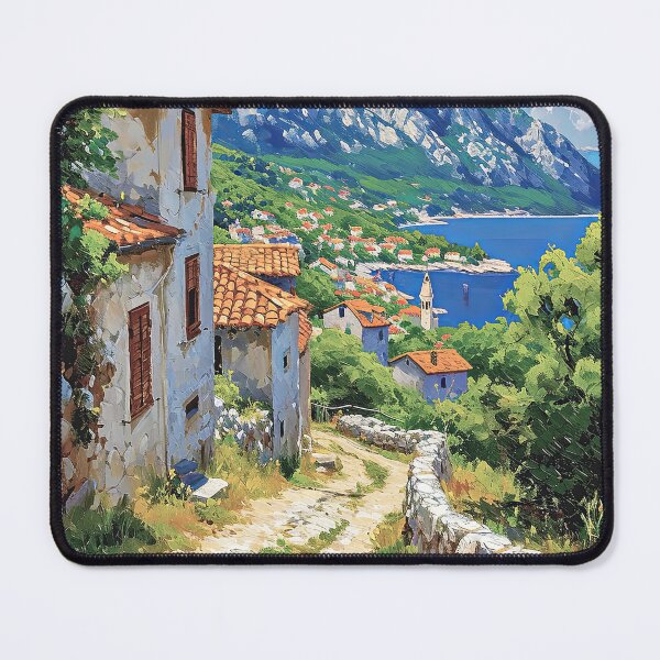 Item preview, Mediterranean escape to a picturesque village by the sea designed and sold by iguananick.