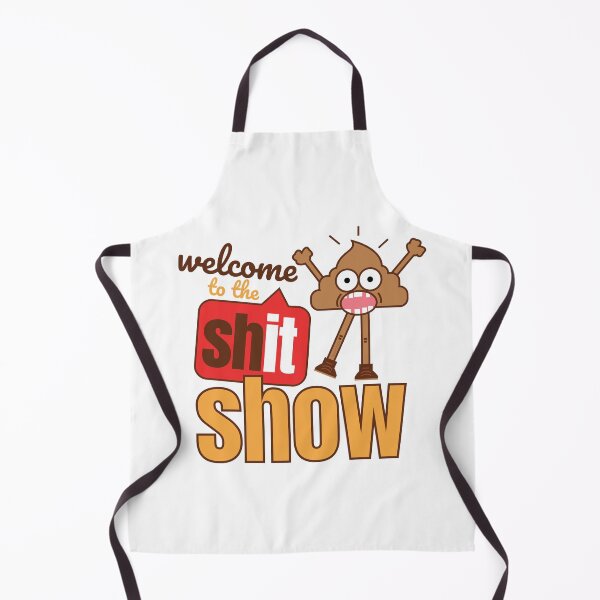 Item preview, Welcome to the shit show poop emoji face icon animation designed and sold by doseofwin.