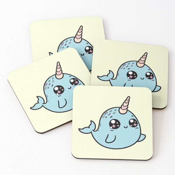 Item preview, Sweet Narwhal designed and sold by ItsyBitsyPixels.