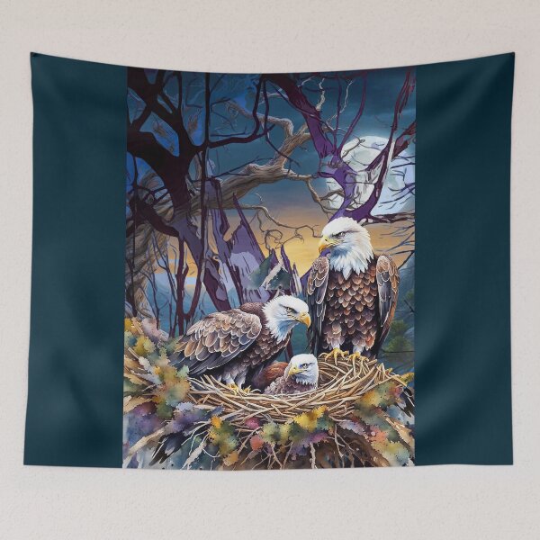 Item preview, BALD EAGLE NESTING designed and sold by Tammera.